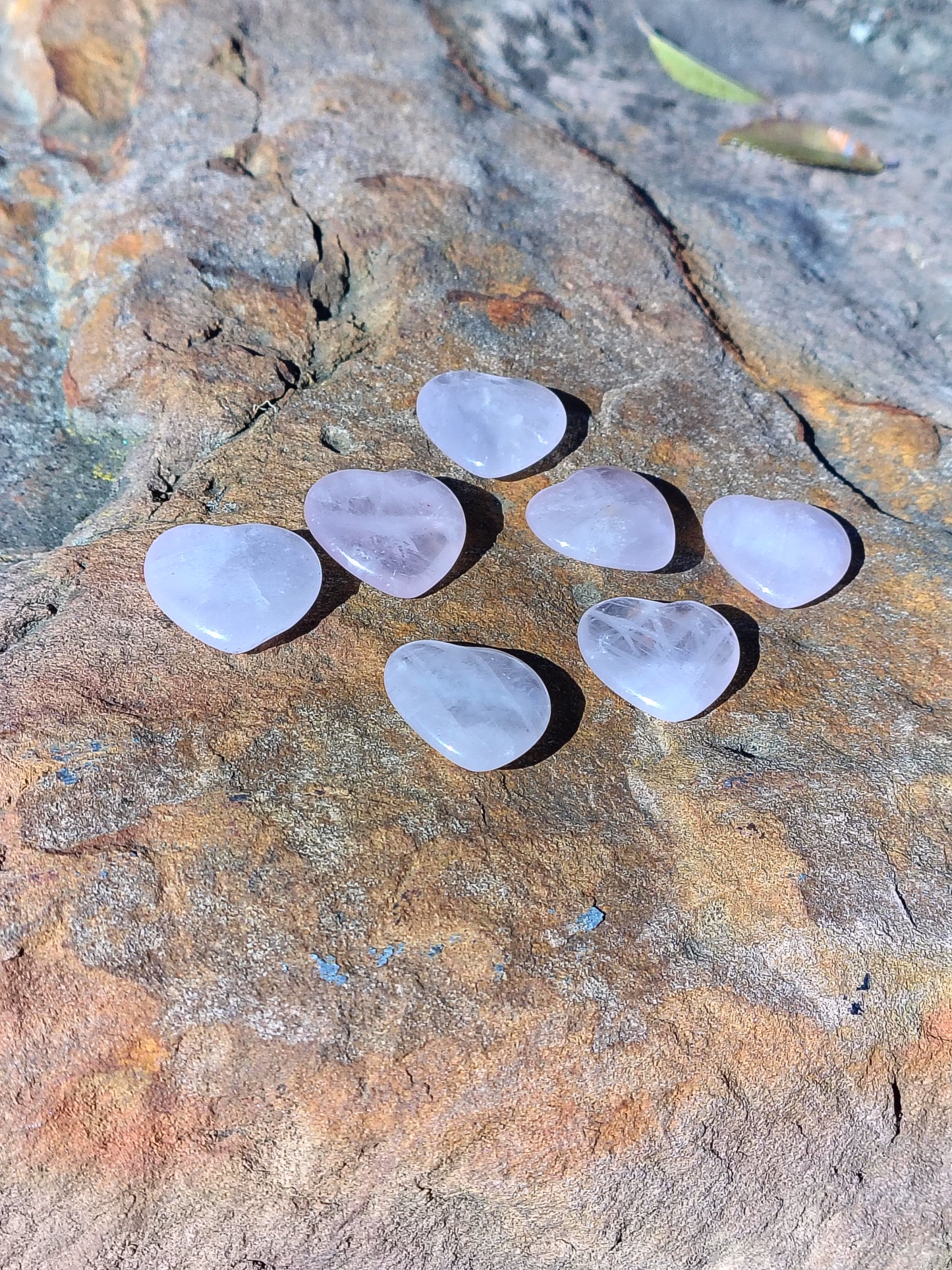 Rose Quartz Heart