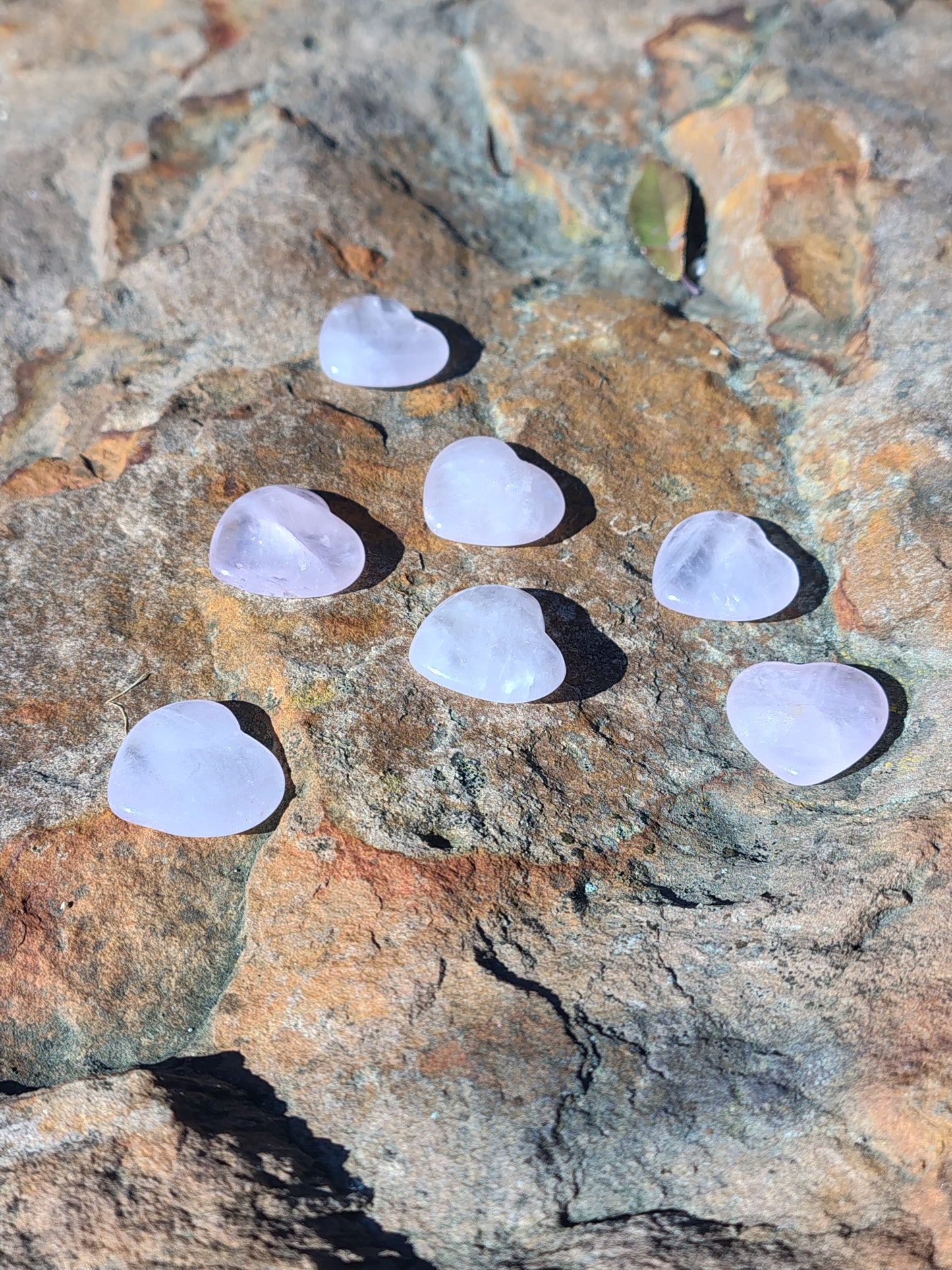Rose Quartz Heart