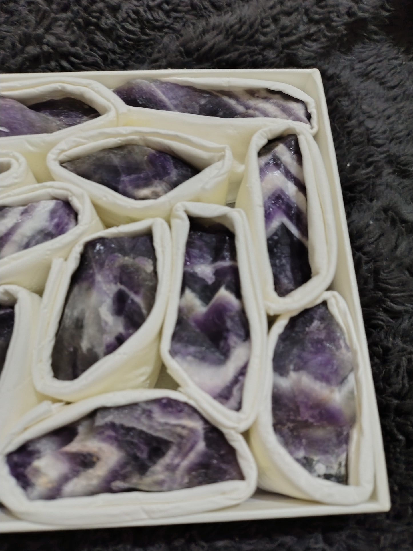 Raw Dream Amethyst/ Chevron Amethyst